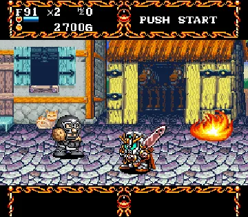 Great Battle III, The (Japan) screen shot game playing